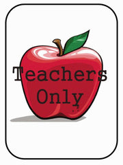 For TEACHERS Only