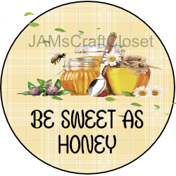 ROUND Digital Graphic Design BE SWEET AS HONEY Wedding Gift First Home Sublimation PNG SVG Country Farmhouse Home Decor Sign Wall Art Decor Wreath Design Gift Crafters Delight - JAMsCraftCloset