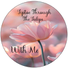 ROUND Digital Graphic Design TIPTOE THROUGH THE TULIPS WITH ME First Home Decoupage Sublimation PNG SVG Country Farmhouse Home Decor Positive Saying Wall Art Decor LOVE Gift Crafters Delight - JAMsCraftCloset
