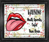 MUG Coffee Full Wrap Sublimation Funny Digital Graphic Design Download WARNING - MOUTH OPERATES FASTER THAN BRAIN SVG-PNG Crafters Delight {{ JAMsCraftCloset }}