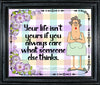 TUMBLER Full Wrap Sublimation Digital Graphic Design Download YOUR LIFE ISN'T YOURS SVG-PNG Faith Kitchen Patio Porch Decor Gift Picnic Crafters Delight {{ JAMsCraftCloset }}