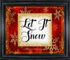 TUMBLER Full Wrap Sublimation Digital Graphic Design Download LET IT SNOW SVG-PNG Kitchen Christmas Design Patio Porch Decor Gift Crafters Delight {{ JAMsCraftCloset }}