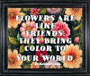 TUMBLER Full Wrap Sublimation Digital Graphic Design Vibrant Floral FROM BUNDLE 2 Faith Design Download FLOWERS ARE LIKE FRIENDS SVG-PNG Patio Porch Decor Gift Picnic Crafters Delight {{ JAMsCraftCloset }}