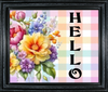 SQUARE Digital Graphic Design SPRING FLORAL - HELLO Sublimation PNG SVG Lake House Sign Farmhouse Country Home Cabin KITCHEN Wall Art Decor Wreath Design Gift Crafters Delight HAPPY CRAFTING - JAMsCraftCloset