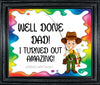 TUMBLER Full Wrap Sublimation Digital Graphic Design DAD and GRANDPA DESIGNS FROM BUNDLE 1 Download WELL DONE DAD...I TURNED OUT AMAZING - BOY SVG-PNG Home Decor Gift Fathers Day Crafters Delight {{ JAMsCraftCloset }}