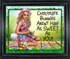 TUMBLER Full Wrap Sublimation Digital Graphic Design EASTER DESIGNS FROM BUNDLE 1 Download CHOCOLATE BUNNIES NOT AS SWEET AS YOU SVG-PNG Patio Porch Decor Gift Picnic Crafters Delight {{ JAMsCraftCloset }}