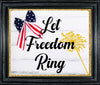 TUMBLER Full Wrap Sublimation Digital Graphic Design PATRIOTIC DESIGNS FROM BUNDLE 1 Download LET FREEDOM RING SVG-PNG Patio Porch Decor Gift Picnic Crafters Delight {{ JAMsCraftCloset }}