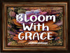 TUMBLER Full Wrap Sublimation Digital Graphic Design Vibrant Floral FROM BUNDLE 2 Faith Design Download BLOOM WITH GRACE SVG-PNG Patio Porch Decor Gift Picnic Crafters Delight {{ JAMsCraftCloset }}