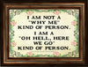 TUMBLER Full Wrap Sublimation Digital Graphic Design Download I AM NOT A WHY ME KIND OF PERSON SVG-PNG Faith Kitchen Patio Porch Decor Gift Picnic Crafters Delight {{ JAMsCraftCloset }}