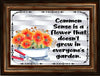 TUMBLER Full Wrap Sublimation Digital Graphic Design FROM BUNDLE 1 FUNNY Design Download COMMON SENSE IS A FLOWER SVG-PNG Patio Porch Home Decor Gift Crafters Delight {{ JAMsCraftCloset }}