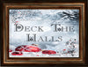 TUMBLER Full Wrap Sublimation Digital Graphic Design Download DECK THE HALLS SVG-PNG Kitchen Christmas Design Patio Porch Decor Gift Crafters Delight {{ JAMsCraftCloset }}