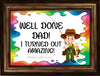 TUMBLER Full Wrap Sublimation Digital Graphic Design DAD and GRANDPA DESIGNS FROM BUNDLE 1 Download WELL DONE DAD...I TURNED OUT AMAZING - BOY SVG-PNG Home Decor Gift Fathers Day Crafters Delight {{ JAMsCraftCloset }}