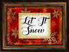 TUMBLER Full Wrap Sublimation Digital Graphic Design Download LET IT SNOW SVG-PNG Kitchen Christmas Design Patio Porch Decor Gift Crafters Delight {{ JAMsCraftCloset }}