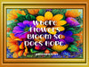 TUMBLER Full Wrap Sublimation Digital Graphic Design Vibrant Floral Faith Design Download WHERE FLOWERS BLOOM SVG-PNG Kitchen Patio Porch Decor Gift Picnic Crafters Delight {{ JAMsCraftCloset }}