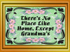TUMBLER Full Wrap Sublimation Digital Graphic Design MOM and GRANDMA DESIGNS FROM BUNDLE 2 Download THERE IS NO PLACE LIKE HOME EXCEPT GRANDMAS SVG-PNG Home Decor Gift Mothers Day Crafters Delight {{ JAMsCraftCloset }}