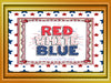 TUMBLER Full Wrap Sublimation Digital Graphic Design PATRIOTIC DESIGNS FROM BUNDLE 3 Download RED WHITE BLUE SVG-PNG Patio Porch Decor Gift Picnic Crafters Delight {{ JAMsCraftCloset }}