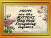 TUMBLER Full Wrap Sublimation Digital Graphic Design MOM and GRANDMA DESIGNS FROM BUNDLE 2 Download MOMS ARE LIKE BUTTONS SVG-PNG Home Decor Gift Mothers Day Crafters Delight {{ JAMsCraftCloset }}