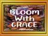 TUMBLER Full Wrap Sublimation Digital Graphic Design Vibrant Floral FROM BUNDLE 2 Faith Design Download BLOOM WITH GRACE SVG-PNG Patio Porch Decor Gift Picnic Crafters Delight {{ JAMsCraftCloset }}