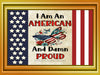 TUMBLER Full Wrap Sublimation Digital Graphic Design PATRIOTIC DESIGNS FROM BUNDLE 4 Download I AM AN AMERICAN SVG-PNG Patio Porch Decor Gift Picnic Crafters Delight {{ JAMsCraftCloset }}