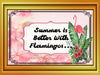 TUMBLER Full Wrap Sublimation Digital Graphic Design Download SUMMER IS BETTER WITH FLAMINGOS SVG-PNG Kitchen Patio Porch Decor Gift Picnic Crafters Delight {{ JAMsCraftCloset }}
