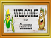 WELCOME TO MY GARDEN Digital Graphic SVG-PNG-JPEG Download Positive Saying LOVE Gardner Gift Crafters Delight {{ JAMsCraftCloset }}