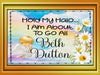 TUMBLER Full Wrap Sublimation Digital Graphic Design Download HOLD MY HALO - BETH DUTTON 2 SVG-PNG Faith Kitchen Patio Porch Decor Gift Picnic Crafters Delight {{ JAMsCraftCloset }}