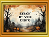 SQUARE Digital Graphic Design ENTER IF YOU DARE Sublimation PNG SVG Halloween Sign Farmhouse Country Home Cabin Wreath Design Gift Crafters Delight HAPPY CRAFTING - JAMsCraftCloset