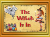 TUMBLER Full Wrap Sublimation Digital Graphic Design Download THE WITCH IS IN SVG-PNG Faith Kitchen Patio Porch Decor Gift HALLOWEEN Crafters Delight {{ JAMsCraftCloset }}