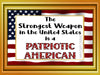 TUMBLER Full Wrap Sublimation Digital Graphic Design PATRIOTIC DESIGNS FROM BUNDLE 4 Download STRONGEST WEAPON IS A PATRIOTIC AMERICAN SVG-PNG Patio Porch Decor Gift Picnic Crafters Delight {{ JAMsCraftCloset }}
