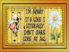 MUG Coffee Full Wrap Sublimation Funny Digital Graphic Design Download I LITERALLY DON'T CARE SVG-PNG Crafters Delight {{ JAMsCraftCloset }}