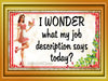 MUG Coffee Full Wrap Sublimation Funny Digital Graphic Design Download I WONDER WHAT MY JOB DESCRIPTION IS TODAY SVG-PNG Crafters Delight {{ JAMsCraftCloset }}
