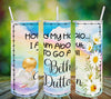 TUMBLER Full Wrap Sublimation Digital Graphic Design Download HOLD MY HALO - BETH DUTTON 2 SVG-PNG Faith Kitchen Patio Porch Decor Gift Picnic Crafters Delight {{ JAMsCraftCloset }}