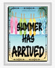 TUMBLER Full Wrap Sublimation Digital Graphic Design Download SUMMER HAS ARRIVED SVG-PNG Kitchen Patio Porch Decor Gift Picnic Crafters Delight {{ JAMsCraftCloset }}