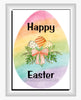 EASTER EGG 5 - HAPPY EASTER Digital Graphic Design SVG-PNG-JPEG Download Holiday Decor Wall Art Home Decor Sublimation Design Crafters Delight {{ JAMsCraftCloset }}