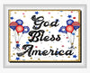TUMBLER Full Wrap Sublimation Digital Graphic Design PATRIOTIC DESIGNS FROM BUNDLE 1 Download GOD BLESS AMERICA SVG-PNG Patio Porch Decor Gift Picnic Crafters Delight {{ JAMsCraftCloset }}