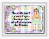 TUMBLER Full Wrap Sublimation Digital Graphic Design Download YOUR LIFE ISN'T YOURS SVG-PNG Faith Kitchen Patio Porch Decor Gift Picnic Crafters Delight {{ JAMsCraftCloset }}