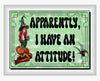MUG Coffee Full Wrap Sublimation Funny Digital Graphic Design Download APPARENTLY I HAVE AN ATTITUDE SVG-PNG Crafters Delight {{ JAMsCraftCloset }}