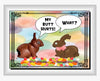 TUMBLER Full Wrap Sublimation Digital Graphic Design EASTER DESIGNS FROM BUNDLE 1 Download MY BUTT HURTS SVG-PNG Patio Porch Decor Gift Picnic Crafters Delight {{ JAMsCraftCloset }}