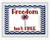 TUMBLER Full Wrap Sublimation Digital Graphic Design PATRIOTIC DESIGNS FROM BUNDLE 2 Download FREEDOM ISNT FREE SVG-PNG Patio Porch Decor Gift Picnic Crafters Delight {{ JAMsCraftCloset }}