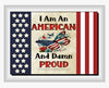 TUMBLER Full Wrap Sublimation Digital Graphic Design PATRIOTIC DESIGNS FROM BUNDLE 4 Download I AM AN AMERICAN SVG-PNG Patio Porch Decor Gift Picnic Crafters Delight {{ JAMsCraftCloset }}