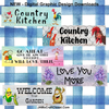 COUNTRY KITCHEN 2 Digital Graphic SVG-PNG-JPEG Download Positive Saying Love Crafters Delight {{ JAMsCraftCloset }}