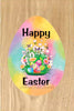EASTER EGG 4 - HAPPY EASTER Digital Graphic Design SVG-PNG-JPEG Download Holiday Decor Wall Art Home Decor Sublimation Design Crafters Delight {{ JAMsCraftCloset }}