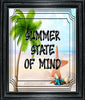 TUMBLER Full Wrap Sublimation Digital Graphic Design Download SUMMER STATE OF MIND SVG-PNG Kitchen Patio Porch Decor Gift Picnic Crafters Delight {{ JAMsCraftCloset }}
