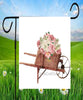 DIGITAL GRAPHIC DESIGN-Country-Floral-Vintage Wheelbarrow 4 Pink White Floral-Sublimation-Download-Digital Print-Clipart-PNG-SVG-JPEG-Crafters Delight-Digital Art - JAMsCraftCloset