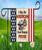 TUMBLER Full Wrap Sublimation Digital Graphic Design PATRIOTIC DESIGNS FROM BUNDLE 4 Download I AM AN AMERICAN SVG-PNG Patio Porch Decor Gift Picnic Crafters Delight {{ JAMsCraftCloset }}