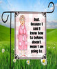 TUMBLER Full Wrap Sublimation Digital Graphic Design FROM BUNDLE 2 FUNNY Design Download JUST BECAUSE I SAID I KNOW HOW TO BEHAVE SVG-PNG Patio Porch Home Decor Gift Crafters Delight {{ JAMsCraftCloset }}