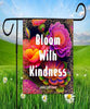 TUMBLER Full Wrap Sublimation Digital Graphic Design Vibrant Floral 3 Faith Design Download BLOOM WITH KINDNESS SVG-PNG Patio Porch Decor Gift Picnic Crafters Delight {{ JAMsCraftCloset }}