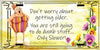 MUG Coffee Full Wrap Sublimation Funny Digital Graphic Design Download DON'T WORRY ABOUT GETTING OLDER SVG-PNG Crafters Delight {{ JAMsCraftCloset }}