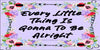 TUMBLER Full Wrap Sublimation Digital Graphic Design Download EVERY LITTLE THING IS GOING TO BE ALRIGHT SVG-PNG Faith Kitchen Patio Porch Decor Gift Picnic Crafters Delight {{ JAMsCraftCloset }}
