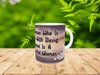 MUG Coffee Full Wrap Sublimation Funny Digital Graphic Design Download A WOMAN WHO IS OK WITH BEING ALONE SVG-PNG Crafters Delight {{ JAMsCraftCloset }}